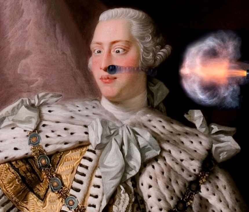 How Cartridge Paper almost killed King George III composed by R Henderson