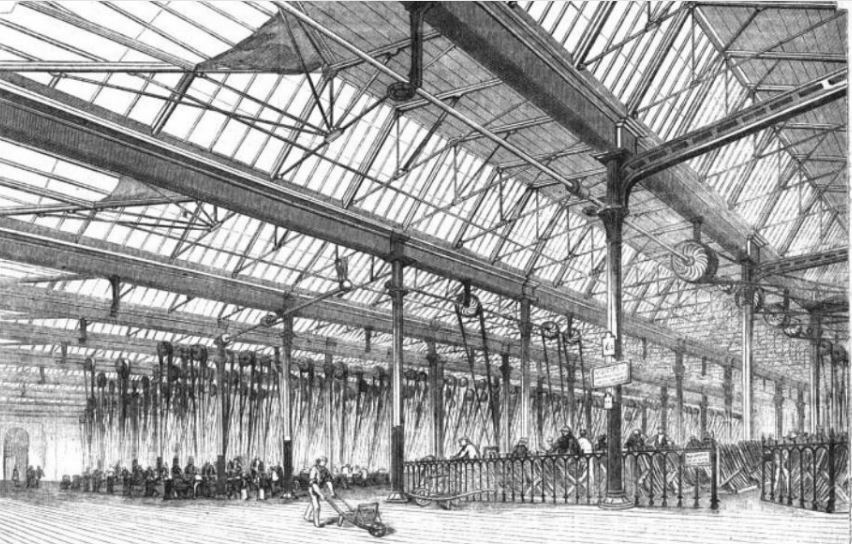 The Big Room at the Enfield Rifle Factory in 1861 There was a separate Browning-room.