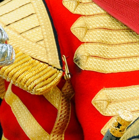 5 Yards DIY 1" Wide Gold Military Braid Pilot Galon Uniform Army Navy Vestment 