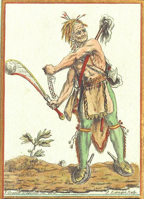 Native warrior, 18th century