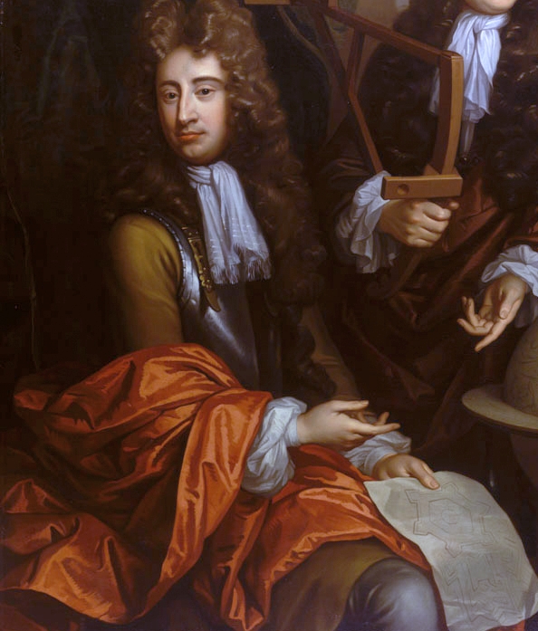 Naval Ordnance Engineer Thomas Phillips in 1693 just prior to setting sail for Saint Malo
