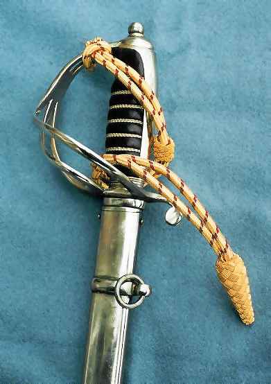 Sword Knot No1 Gold Cord with Acorn 