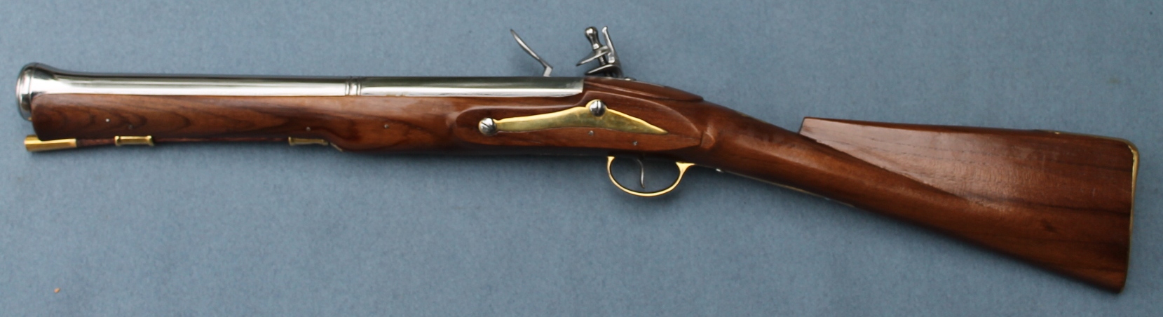 Flintlock blunderbuss, England 18th. C - Blunderbuss - Historical