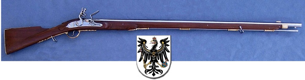 1740 Potzdam Flintlock Musket.